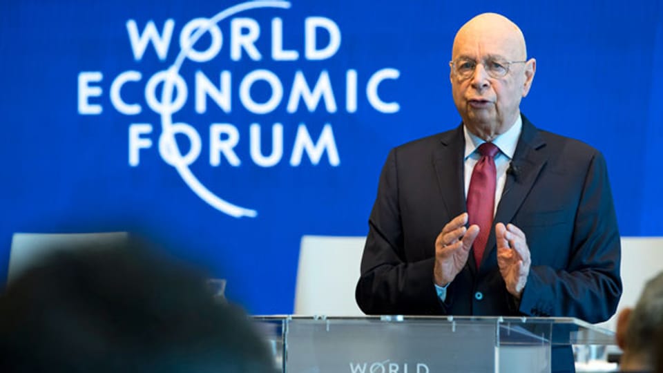 Klaus Schwab, Gründer und Executive Chairman des World Economic Forum, WEF.