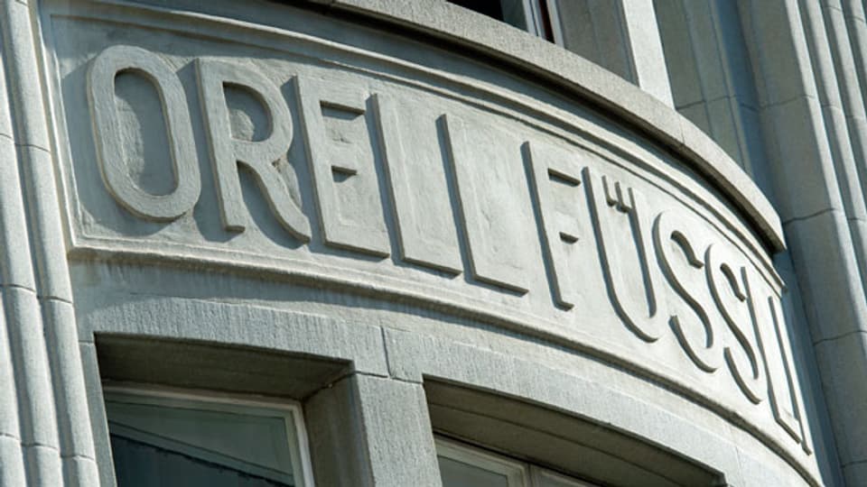 Hauptsitz der Orell Füssli Holding AG in Zürich.