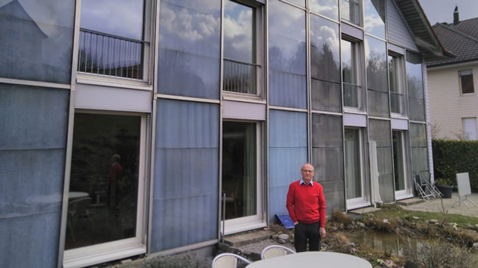 Ruedi Kriesi, der Erbauer der Boller-Häusern in Wädenswil.