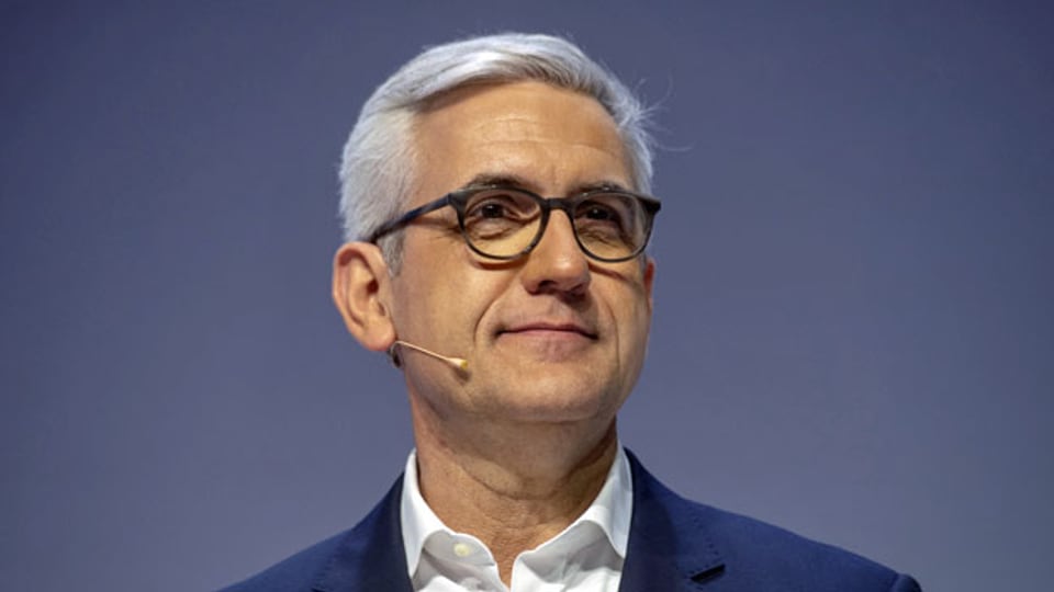 Ulrich Spiesshofer, CEO der ABB Group, tritt überraschend zurück. Aufnahme vom Februar 2019.