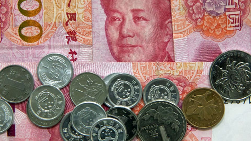 Renminbi, die chinesische Währung, wurde abgewertet.