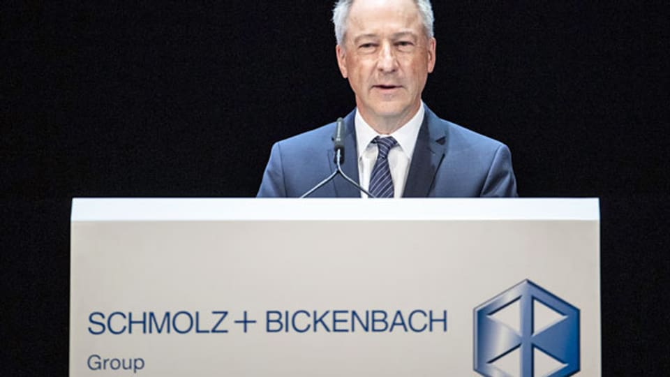 Jens Alder, Verwaltungsratspräsident von Schmolz und Bickenbach AG. Archivbild April 2019.
