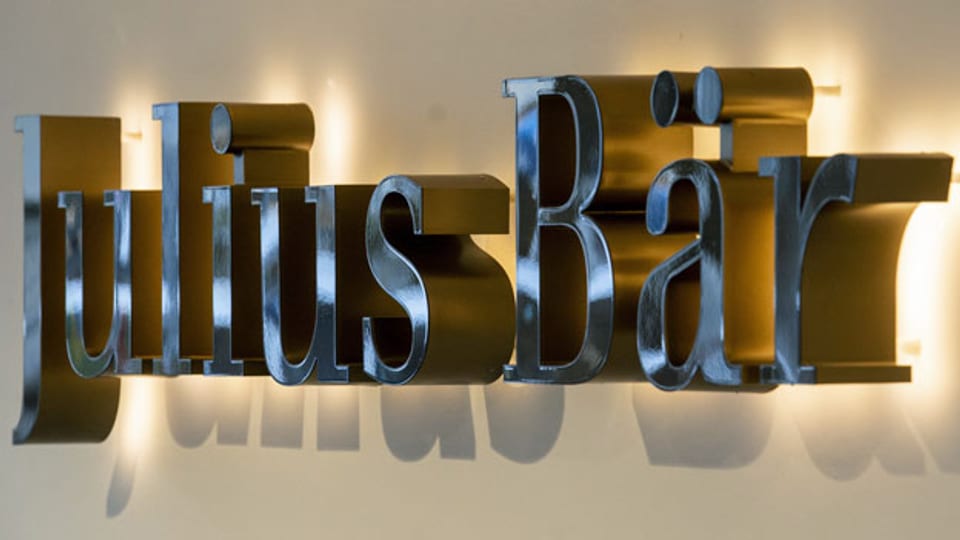 Das Logo der Bank Julius Bär.