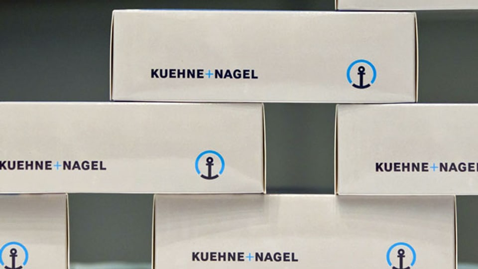 Logo des Logistik- und Gütertransportunternehmen Kühne + Nagel.