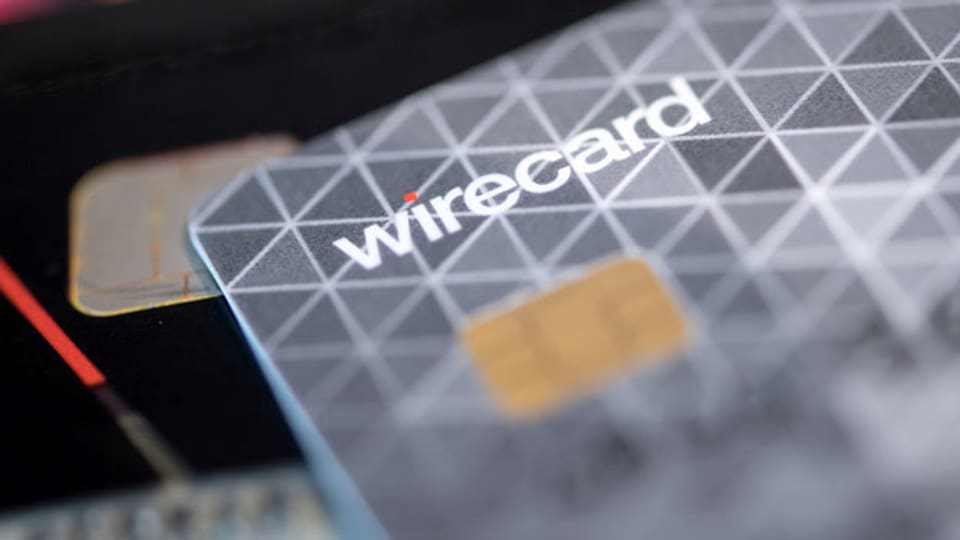Kreditkarte des Bezahldienstleisters Wirecard.