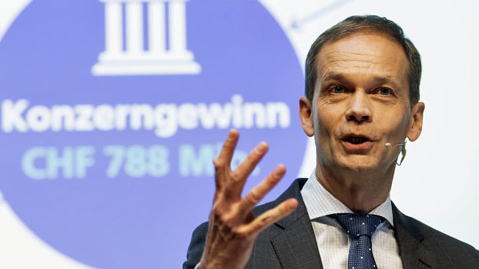 Martin Scholl, CEO der Zürcher Kantonalbank, an der Bilanzmedienkonferenz im Februar 2019.