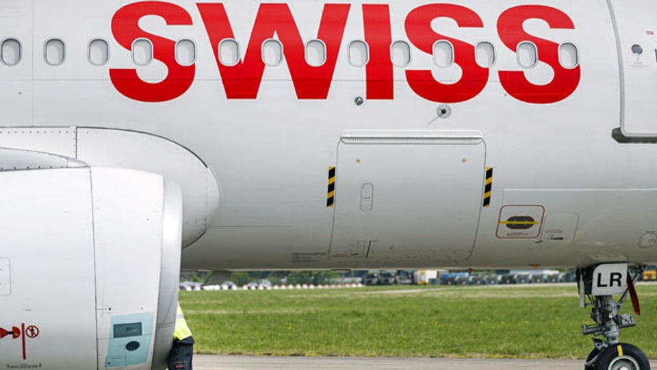 Swiss-Logo. Symbolbild.