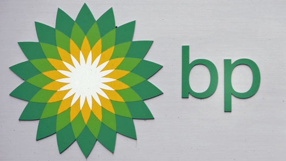 Logo von British Petroleum (BP).