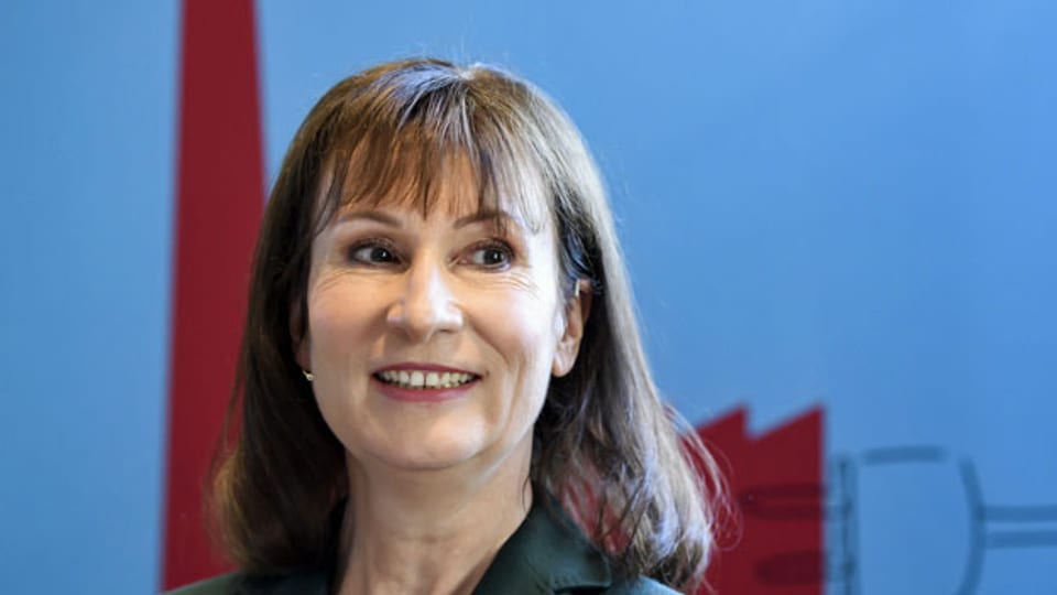 Suzanne Thoma, CEO BKW. Archivaufnahme vom September 2019, in Bern.