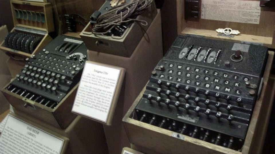 Die Nachrichten dieser Chiffriermaschine galt es zu knacken: Die sogenannte «Enigma».