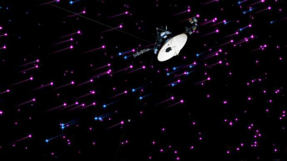 Voyager 1 im All.