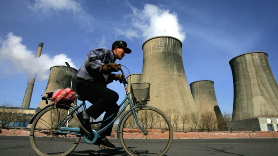 China will wegkommen von den Kohlekraftwerken (im Bild ein Werk in Fuxin).