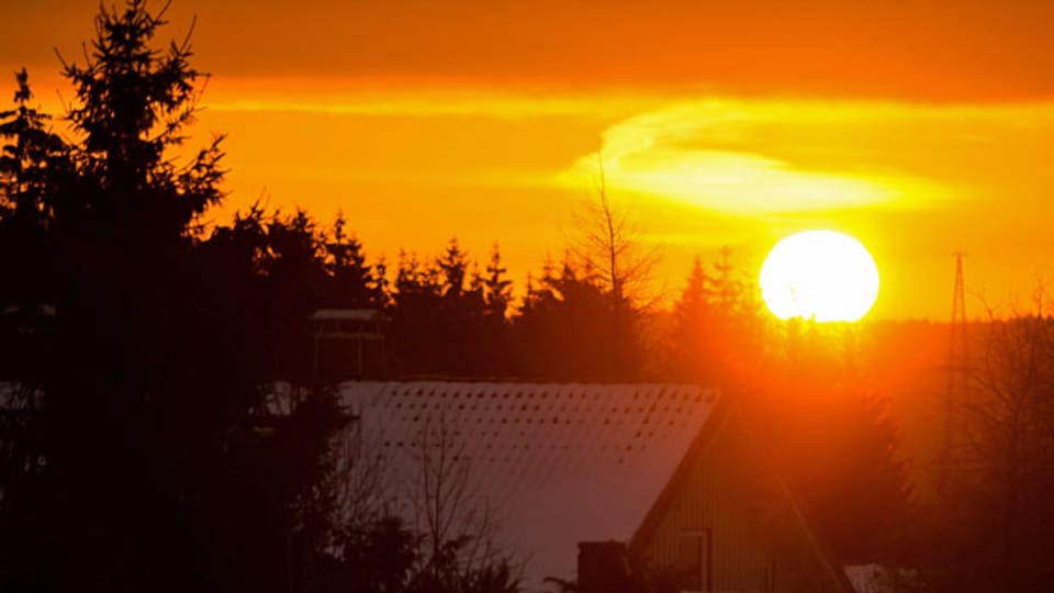 Die Sonne und ihr Einfluss auf das Klima war Thema einer Schweizer Studie.