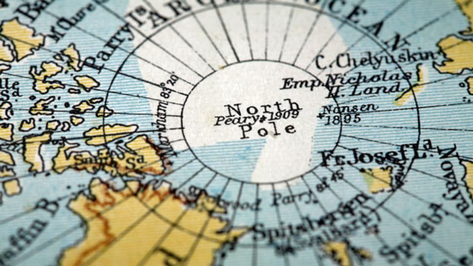 Der Nordpol wander Richtung Osten.