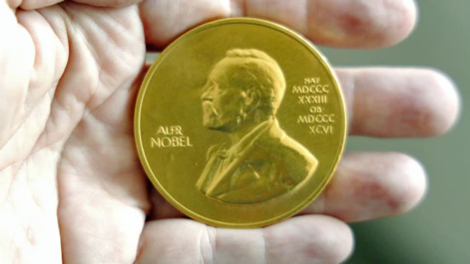 Nobelpreis-Münze.