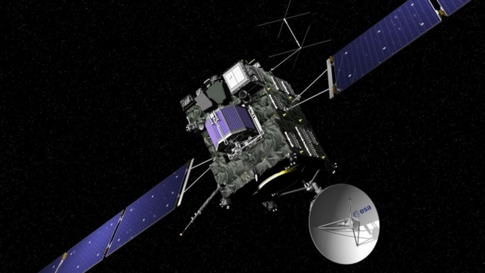 Die Raumsonde «Rosetta» lieferte zwei Jahre lang Daten über den Kometen «Tschuri».