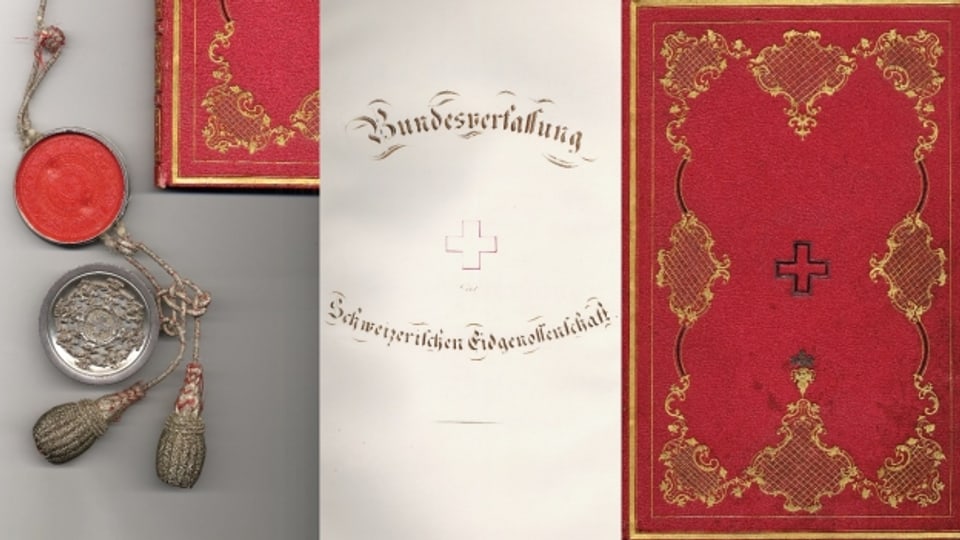 Die originale Bundesverfassung von 1848