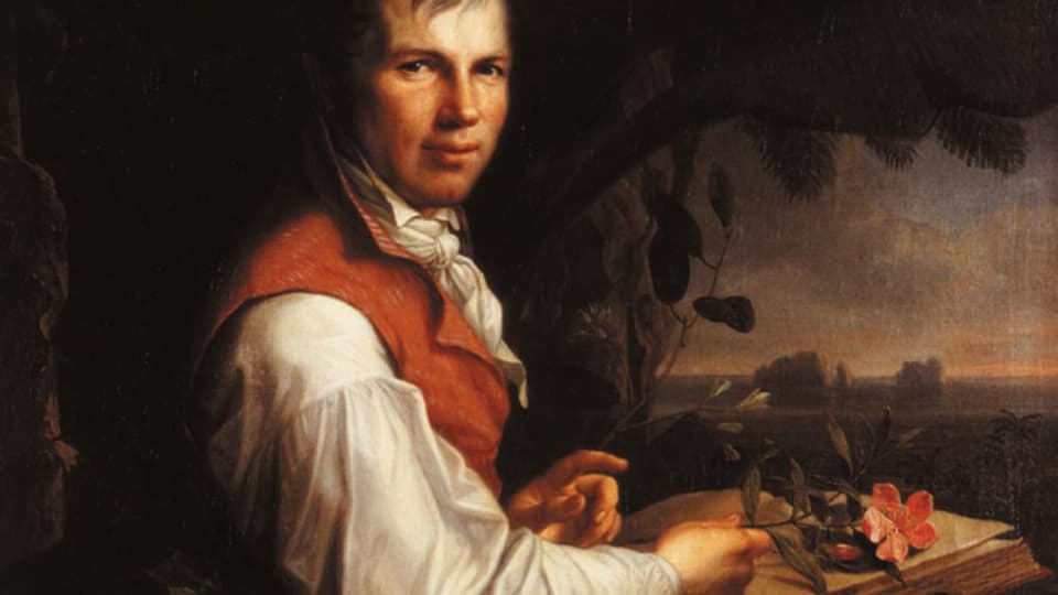 Alexander von Humboldt auf einem Gemälde von Friedrich Georg Weitsch aus dem Jahr 1806.
