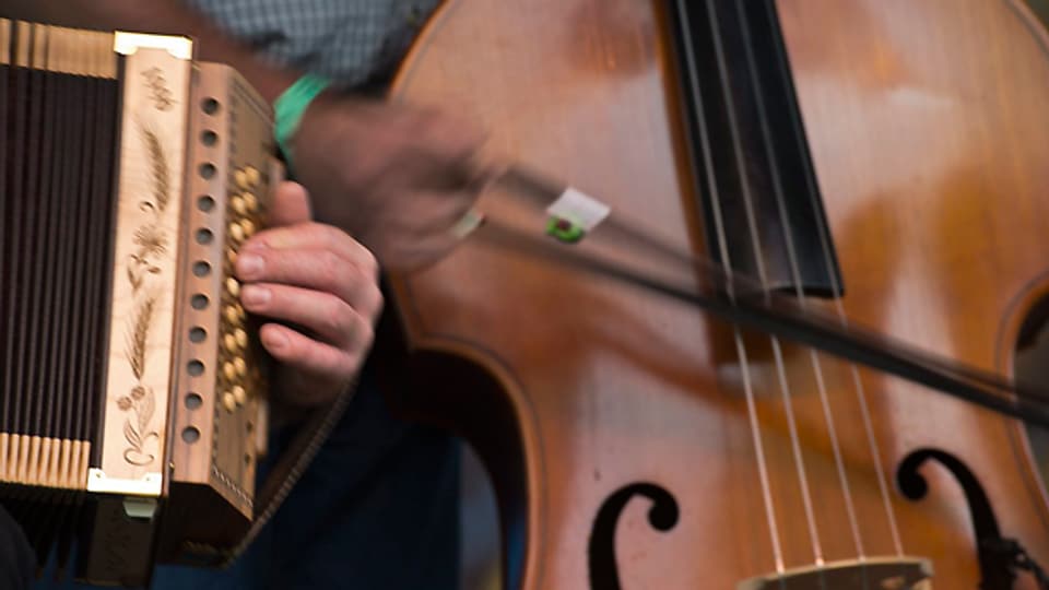 Das Schwyzerörgeli ist das meist gespielte Instrument bei den Jungmusikanten.