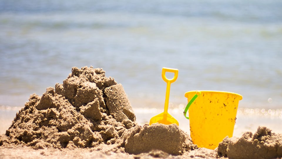 Wo Wasser und Sand ist lässt sich zum Beispiel herrlich «gusle».