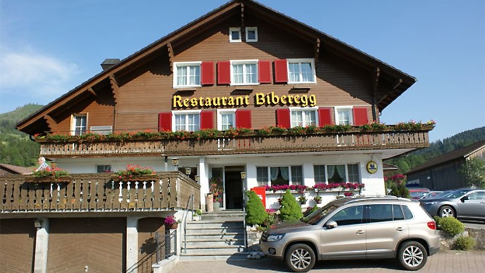Restaurant Biberegg in Rothenthurm SZ.