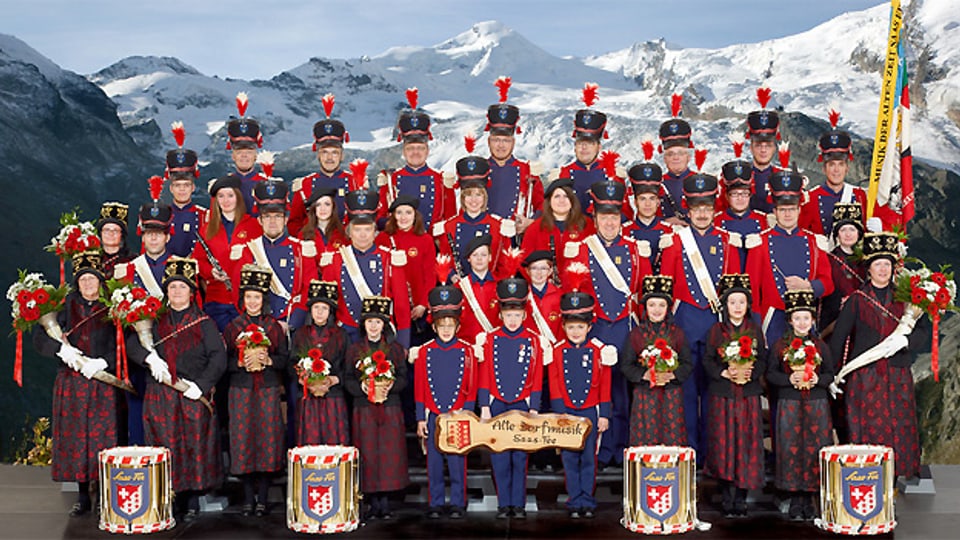 Die Gruppe «Musik der alten Zeit» ist eine der ältesten Musikgesellschaften des Wallis.