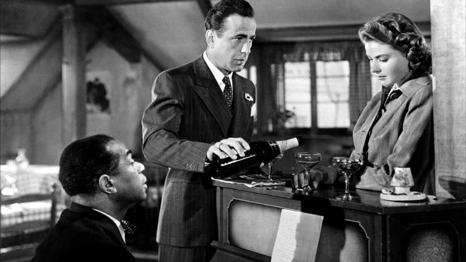 Eine Szene aus «Casablanca», die Filmgeschichte schrieb.