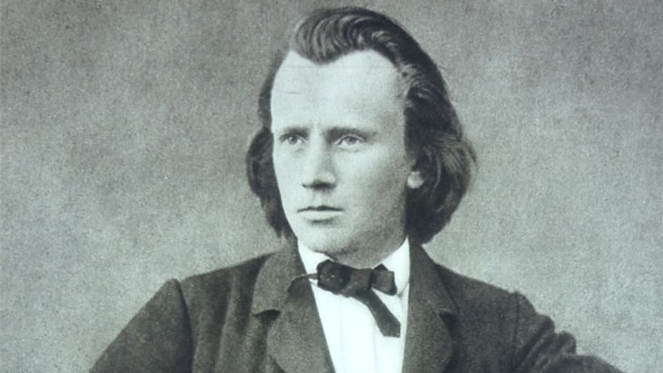 Der junge Johannes Brahms um 1866.