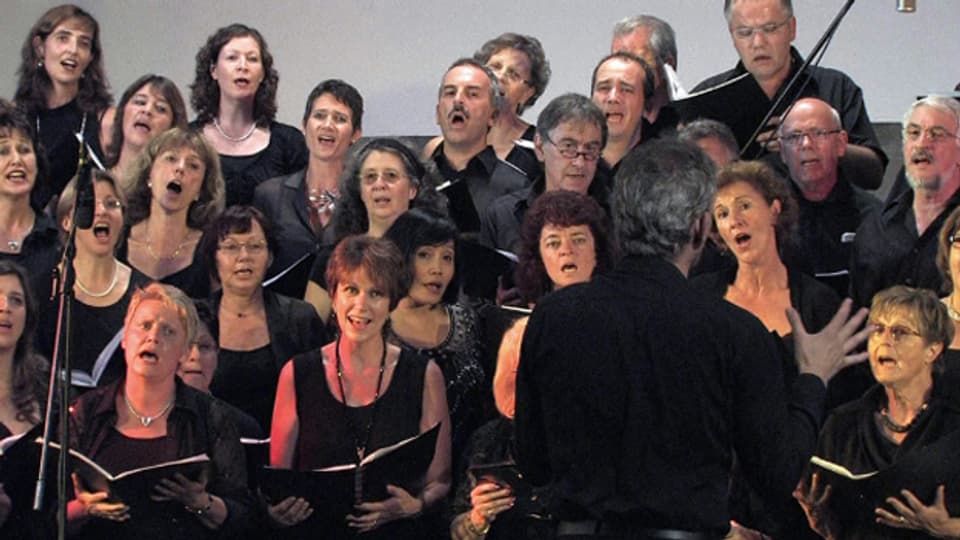 Gesanglicher Wettstreit am Schweizerischen Chorwettbewerb.