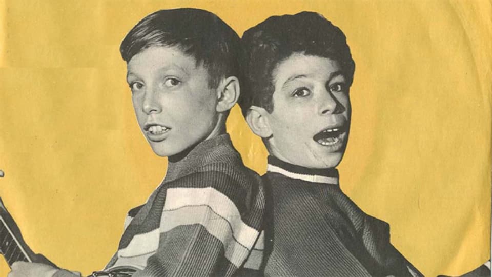 Jan & Kjeld auf dem Plattencover zur Single «Banjo Boy».