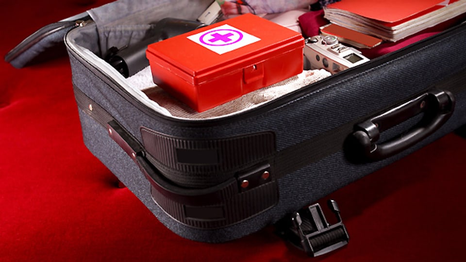 Der Koffer ist gepackt, die Reiseapotheke optimal zusammengestellt: Der Urlaub kann kommen!