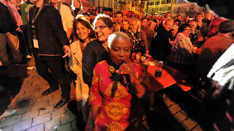 Die afrikanische Jazz-Sängerin war der Stargast des «Jazz meets Folklore 2011».