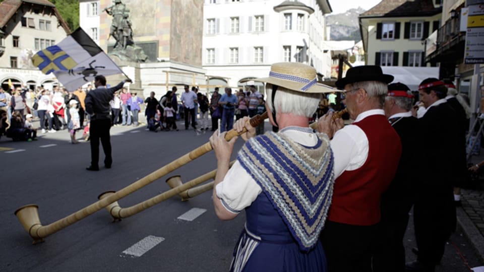 Spontanes Musizieren in Altdorf 2013.