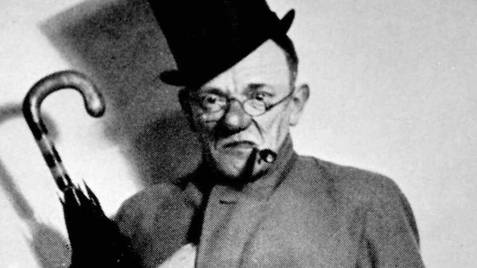 Undatierte Aufnahme von Karl Valentin. Der Humor des Münchner Universal-Genies war geprägt von beissender Sprachlogik.