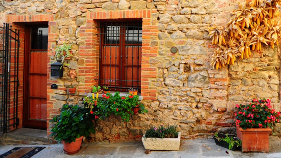 Ein schmuckes Häuschen in Italien bietet häufig Platz für mehrere Generationen.