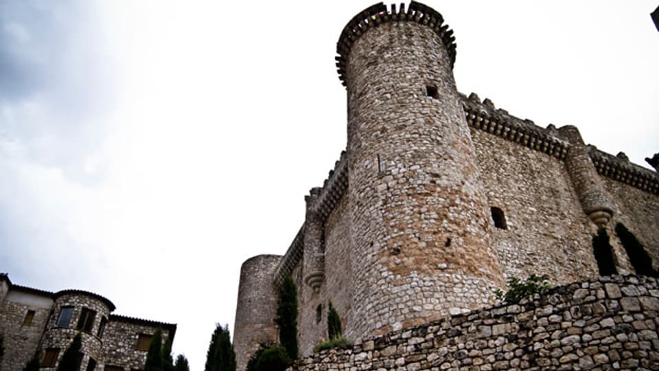 Typischer Wehrturm, wie er an so  mancher Stadtmauer prangte.