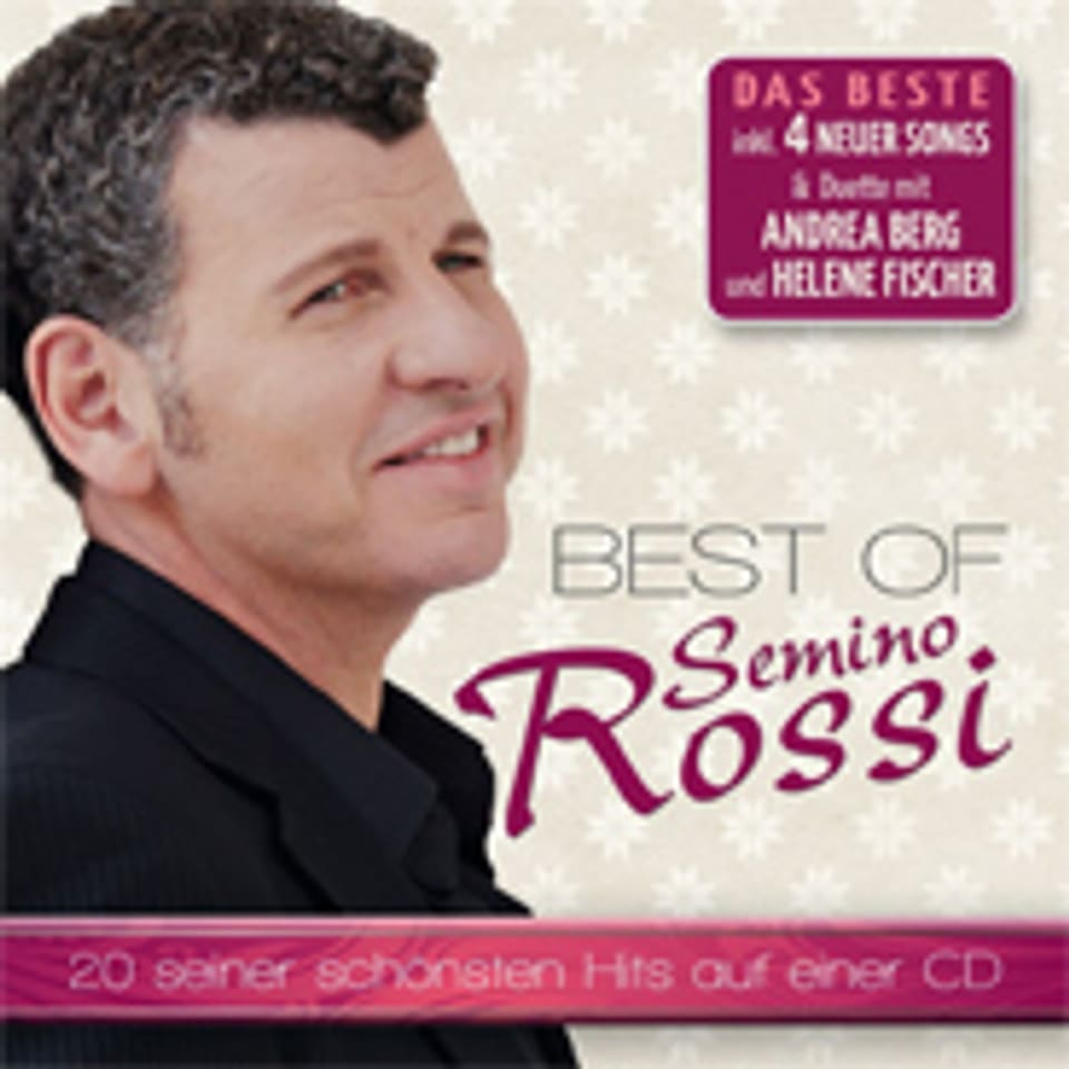 CD-Cover zum Album «Best of Semino Rossi».