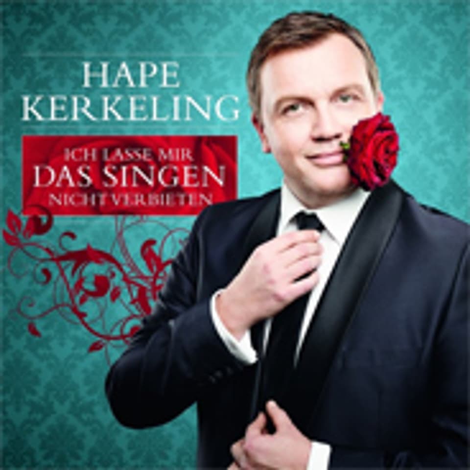 Hape Kerkeling auf dem Cover seines Albums «Ich lasse mir das Singen nicht verbieten».
