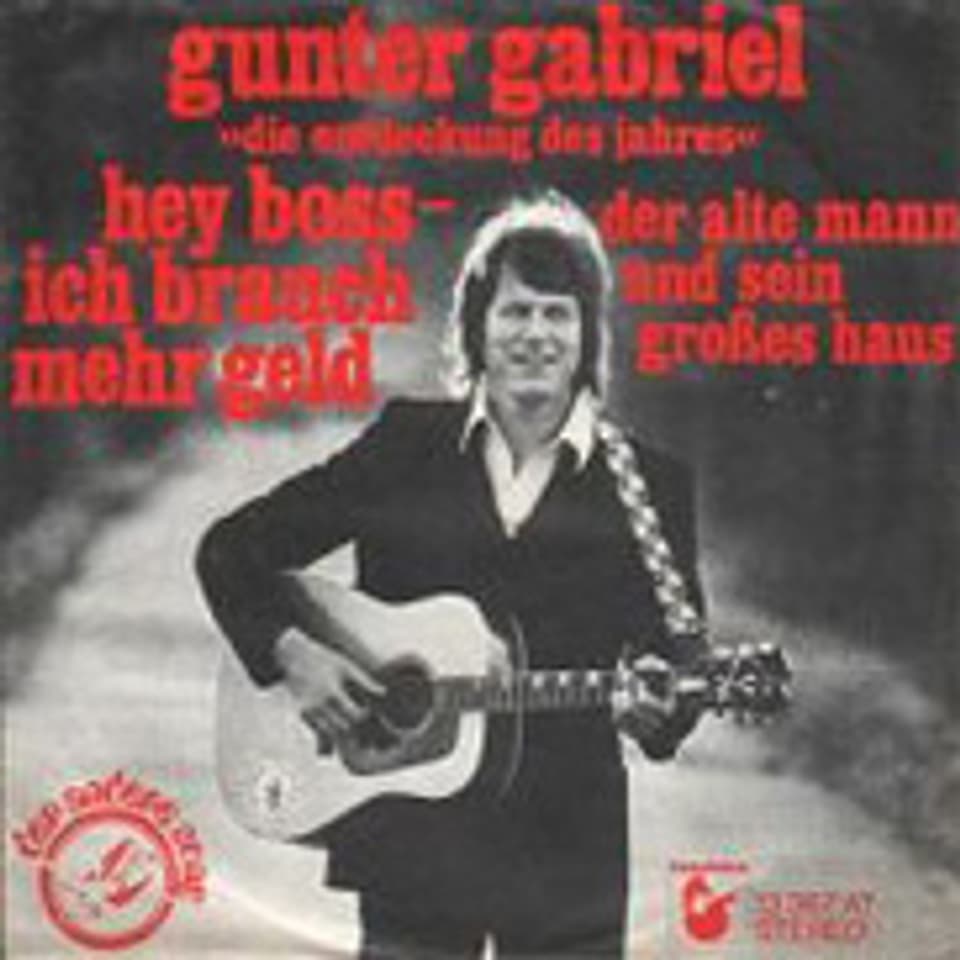 Plattencover Gunther Gabriel.