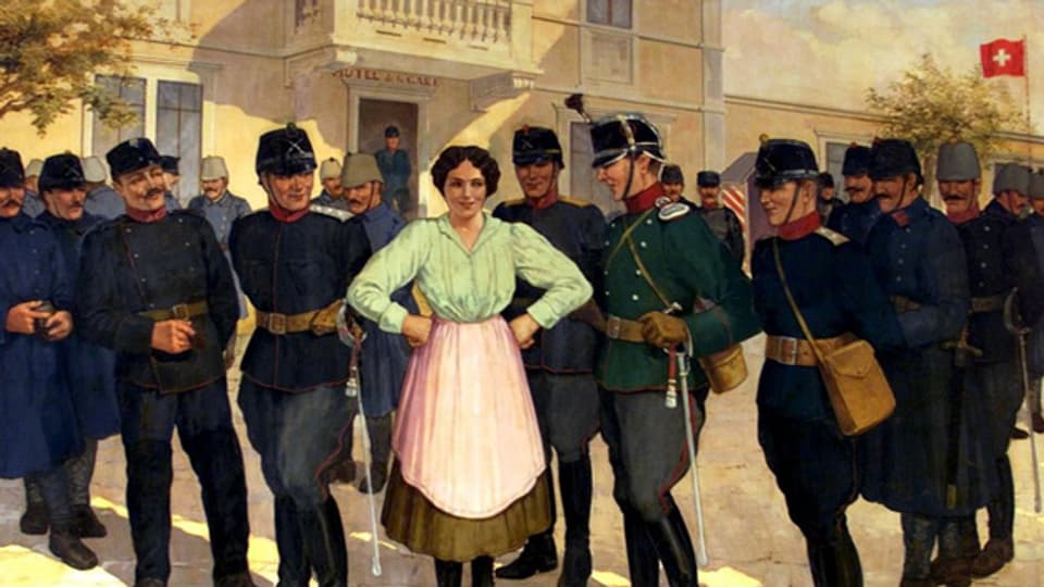 «Gilberte de Courgenay» aus der «Sammlung Dür» Potzmusig SRF