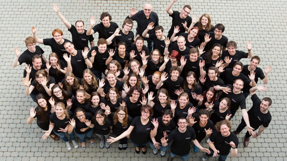 Schweizer Jugendchor: seit 20 Jahren aufgestellt und motiviert.