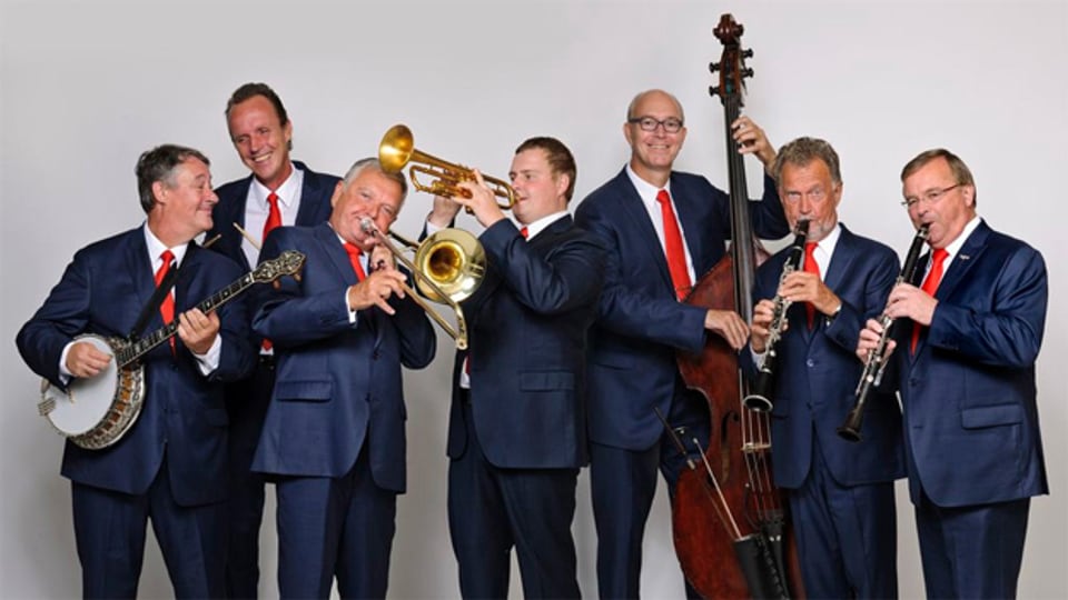 Waren mit von der Partie beim Openair-Konzert auf dem Europaplatz: die 1945 gegründete Dutch Swing College Band.
