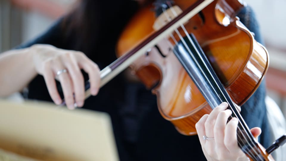 Auf der Geige lässt sich auch Volksmusik wunderbar interpretieren (Symbolbild).