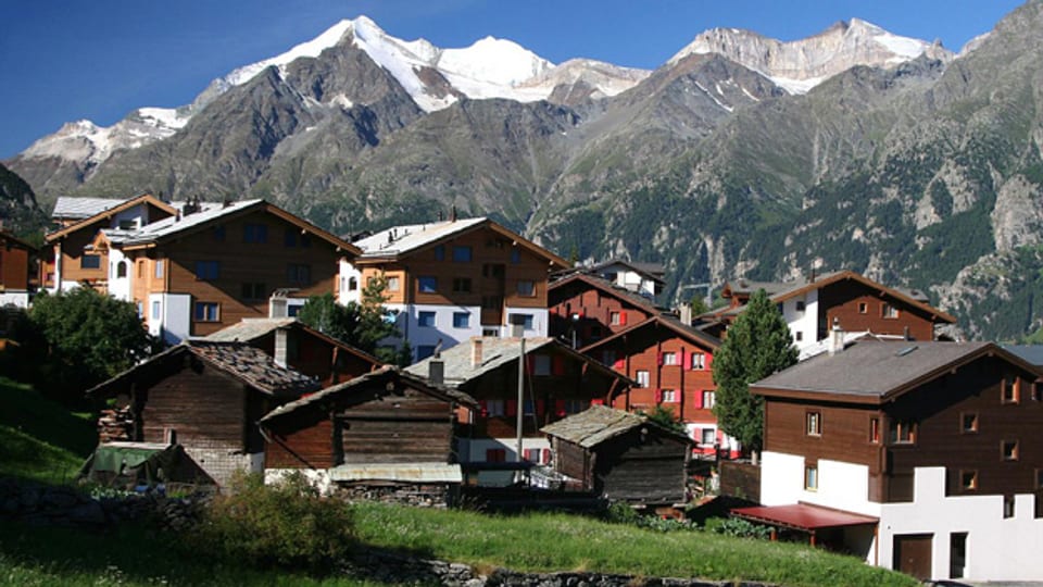 Im Walliser Dorf Grächen leben rund 1500 Menschen.