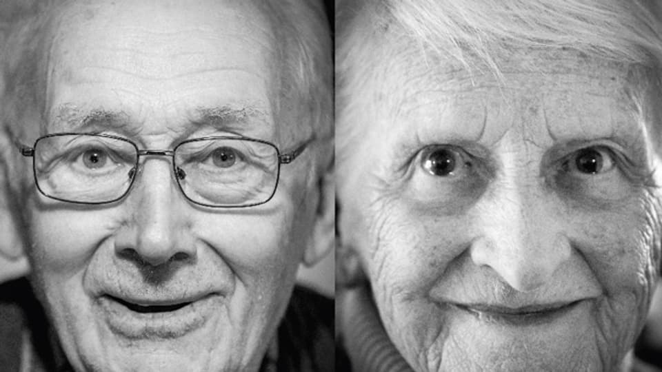 Alfons Gauderon und Berthe Riedo erzählen ihre Lebensgeschichten.