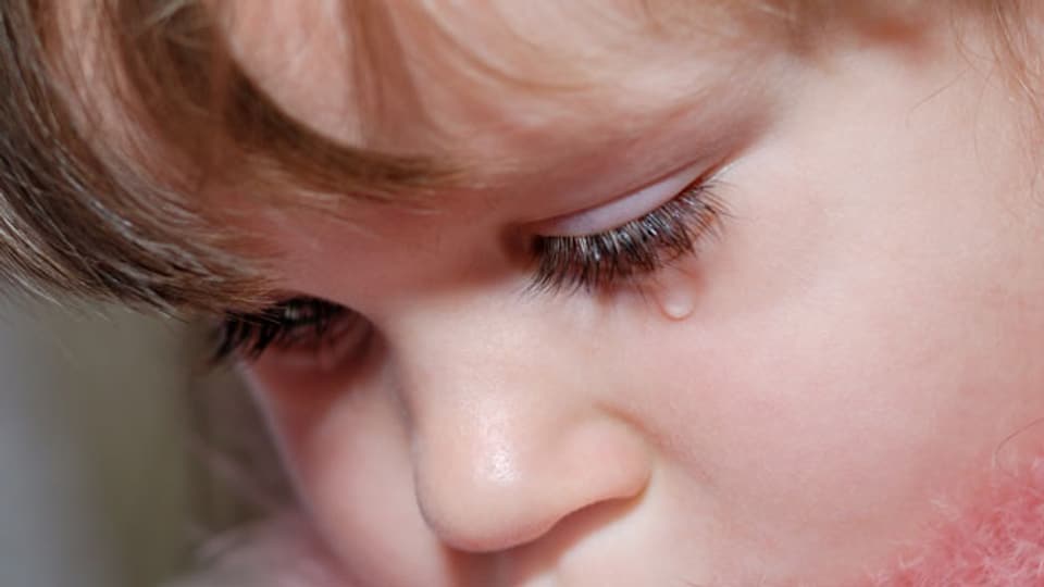 Kindertränen erweichen die Herzen
