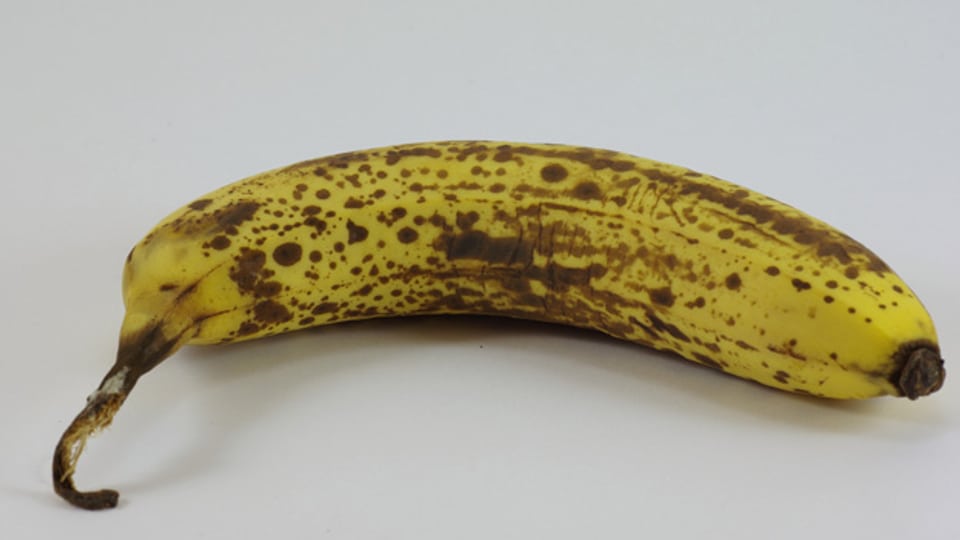 Braune Bananen eignen sich durchaus noch zum Backen oder fürs Müsli.