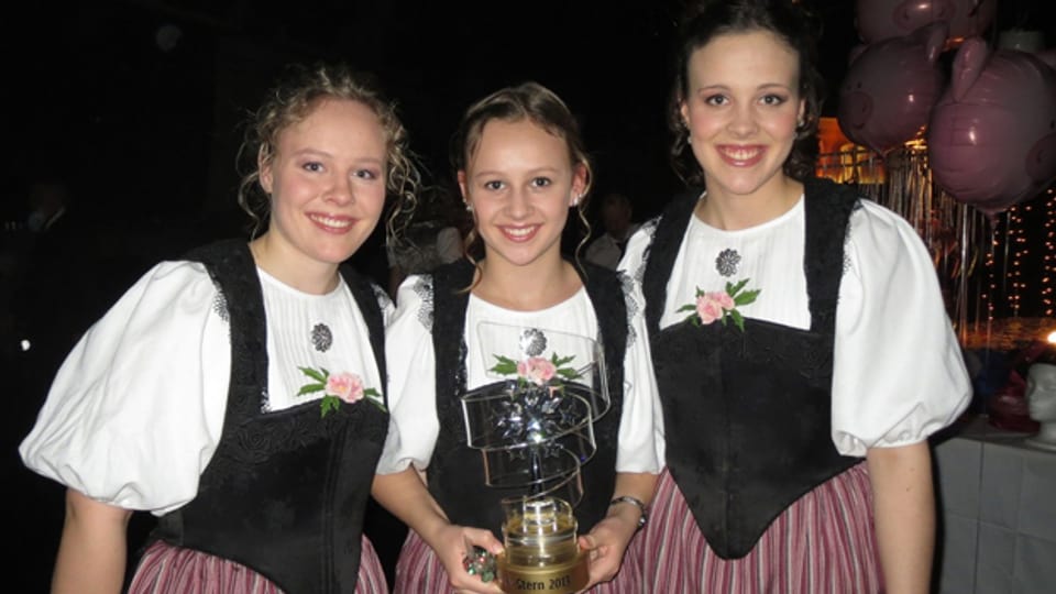Die Geschwister Weber werden 2013 mit dem Stadlstern ausgezeichnet.