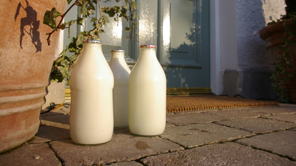 Eine praktische Sache, wenn die Milch nach Hause geliefert wird (Symbolbild).