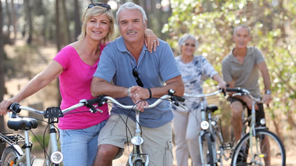 Gemeinsame Fahrradttouren stehen bei vielen Senioren auf dem Programm.